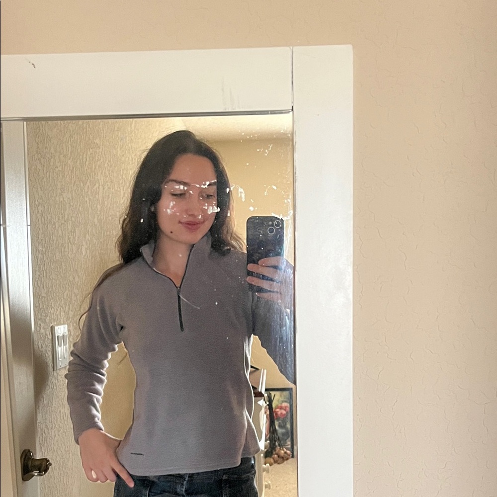 Purple Patagonia Quarter-Zip Pullover